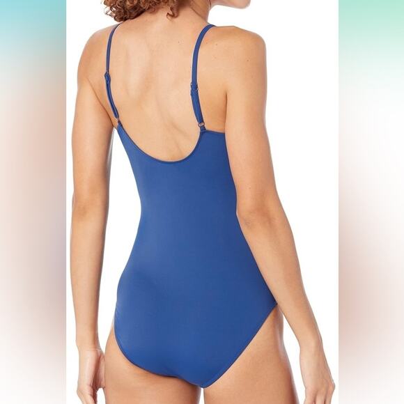 AMAZON Amazon Essentials Women's Thin Strap one-Piece Swimsuit - Picture 2 of 5